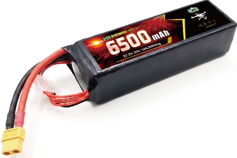 6500 mAh High-Discharge LiPo