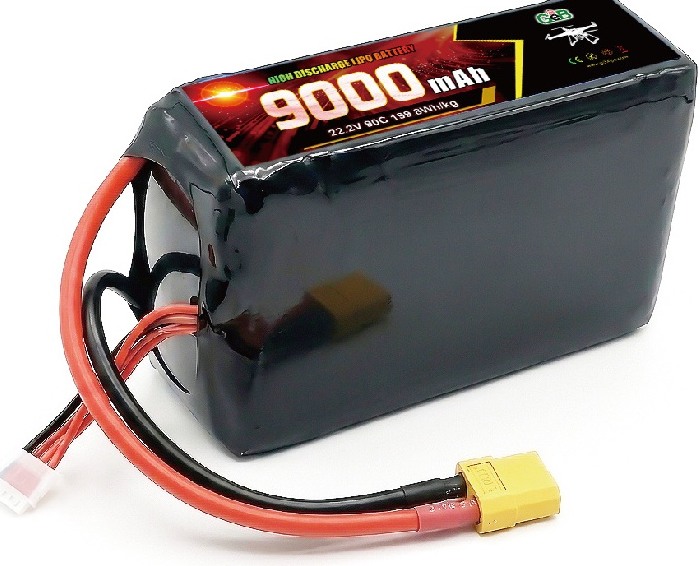 9000 mAh High-Discharge LiPo
